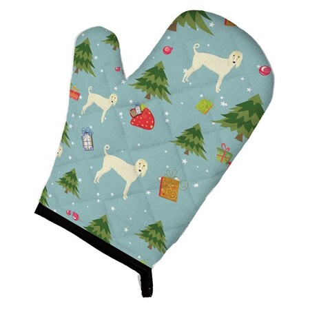 Carolines Treasures Christmas Afghan Hound Oven Mitt BB4905OVMT
